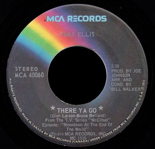 Jimmy Ellis : There Ya Go (7", Single)