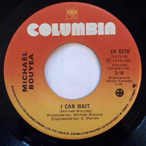 Michael Bouyea : Lover Of The Night (7", Single)