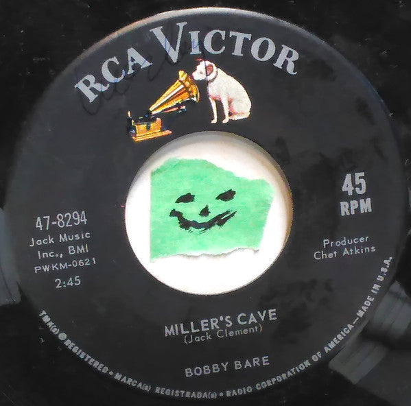 Bobby Bare : Miller's Cave (7", Single, Roc)