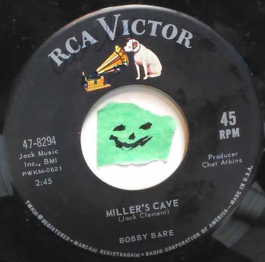 Bobby Bare : Miller's Cave (7", Single, Roc)