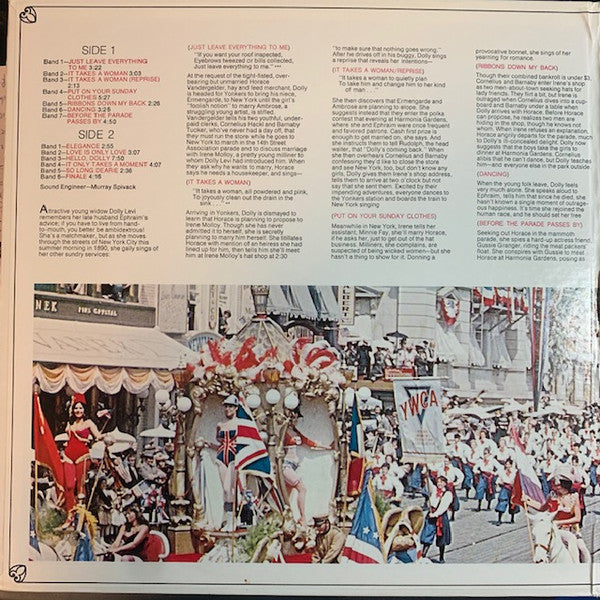 Various : Hello Dolly! (Original Motion Picture Soundtrack Album) (LP, Album, Gat)