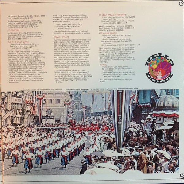 Various : Hello Dolly! (Original Motion Picture Soundtrack Album) (LP, Album, Gat)