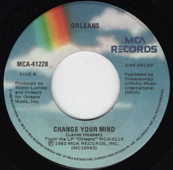 Orleans : When Are You Coming Home? (7", Single)
