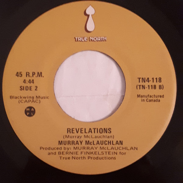 Murray McLauchlan : Linda Won't You Take Me In (7", Single)
