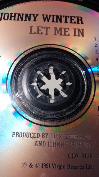 Johnny Winter : Let Me In (CD, Album)