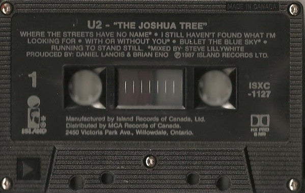 U2 : The Joshua Tree (Cass, Album, Dol)