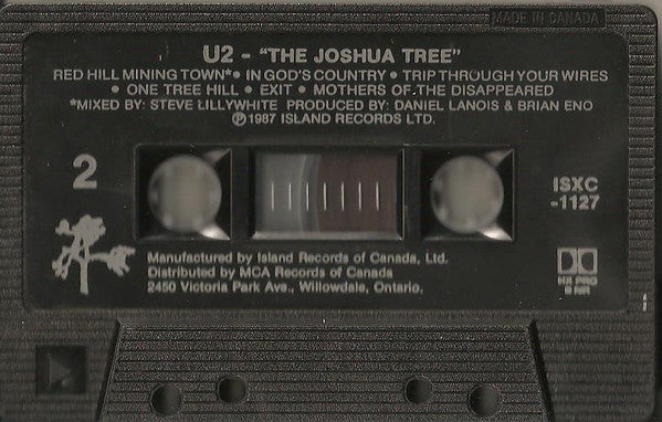 U2 : The Joshua Tree (Cass, Album, Dol)