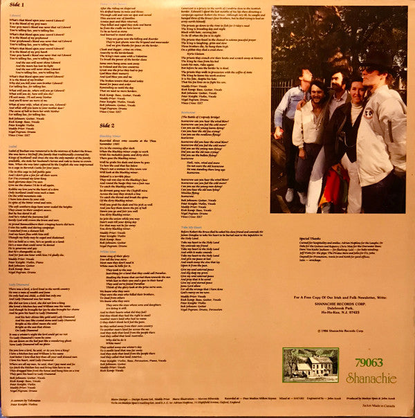 Steeleye Span : Back In Line (LP, Album)