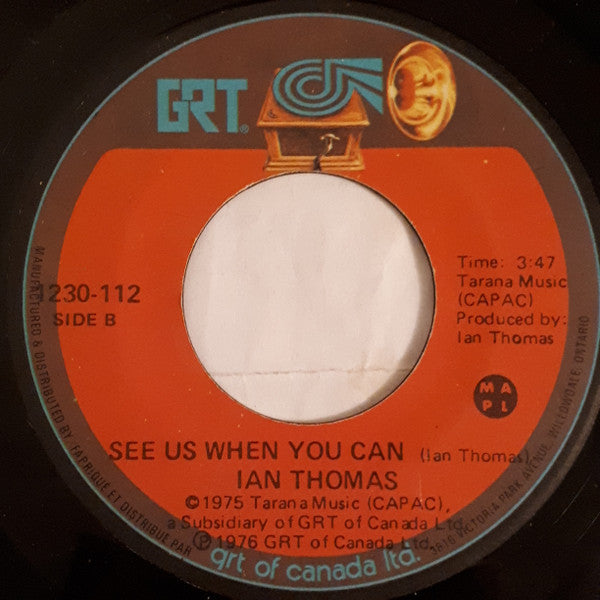 Ian Thomas (2) : Liars (7", Single)