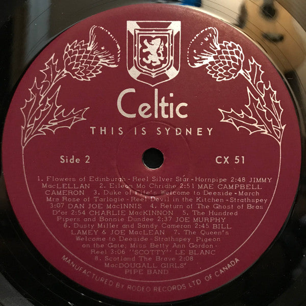 Various : This Is Sydney (LP, Comp)