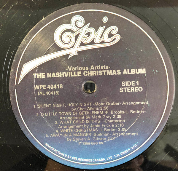 Various : The Nashville Christmas Album (LP, Album)
