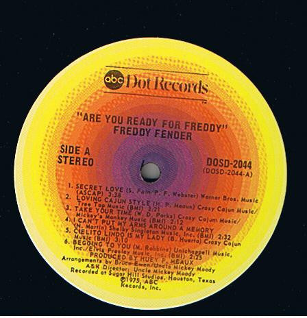 Freddy Fender (2) : Are You Ready For Freddy (LP, Album, Ter)