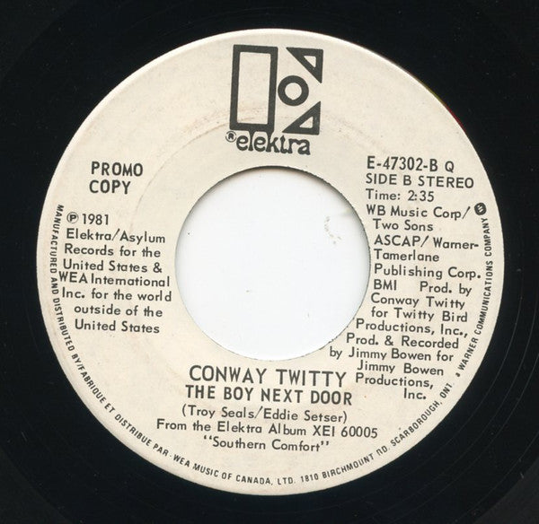Conway Twitty : The Clown (7", Single, Promo)
