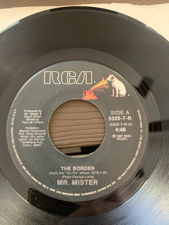 Mr. Mister : The Border (7", Single)