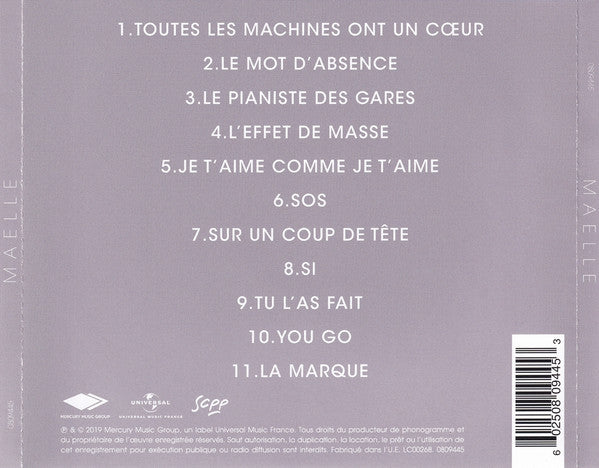 Maëlle Pistoia : Maëlle (CD, Album)