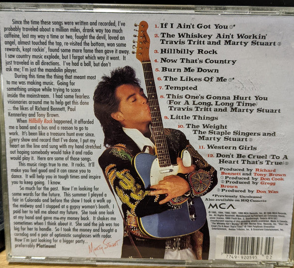 Marty Stuart : The Marty Party Hit Pack (CD, Comp, Club)