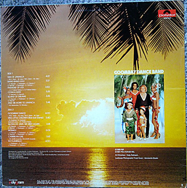 Goombay Dance Band : Sun Of Jamaica (LP, Album, RE)