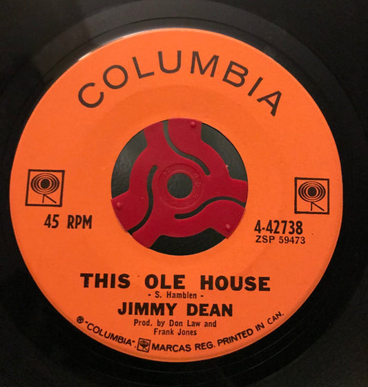 Jimmy Dean : Mile Long Train (7", Single)