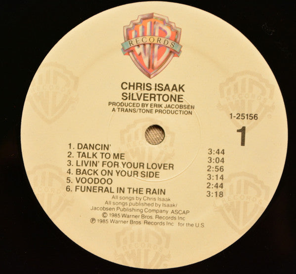 Chris Isaak : Silvertone (LP, Album, Spe)