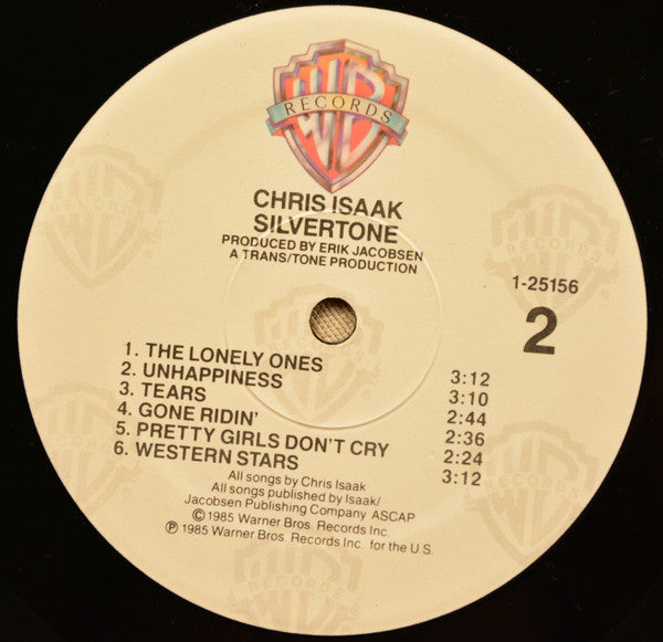 Chris Isaak : Silvertone (LP, Album, Spe)