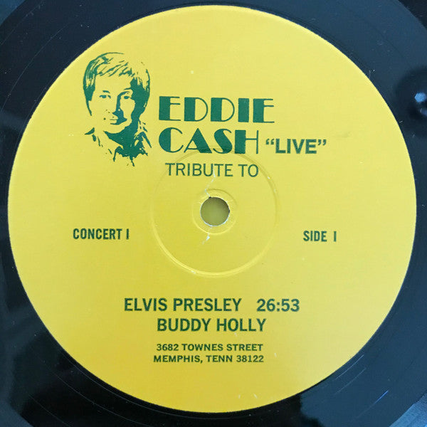 Eddie Cash : Eddie Cash Live: A Concert In Tribute - Concert 1 (LP, Album)