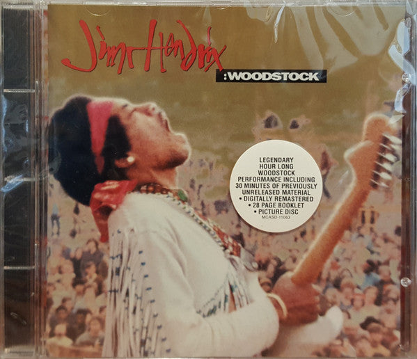 Jimi Hendrix : Woodstock (CD, Album, RM, Pic)