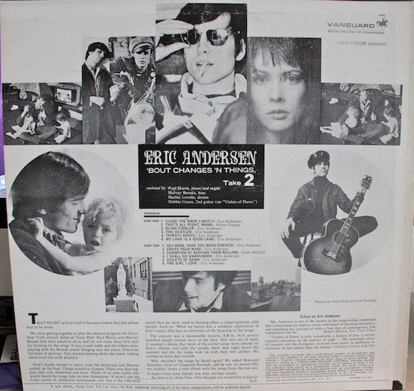 Eric Andersen (2) : 'Bout Changes 'N Things, Take 2 (LP, Album, RE)
