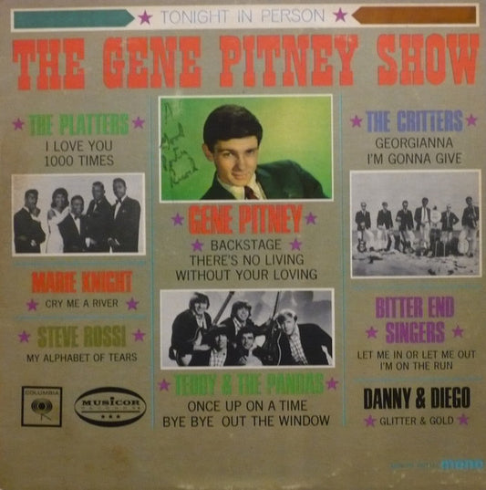 Various : The Gene Pitney Show (LP, Album, Mono)