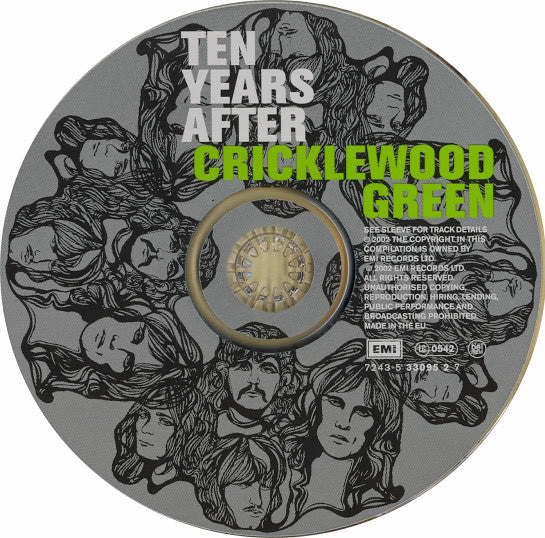 Ten Years After : Cricklewood Green (CD, Album, RE, RM, RP)