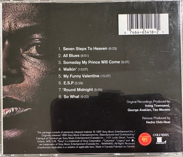 Miles Davis : Miles Davis' Greatest Hits (CD, Comp, RE)