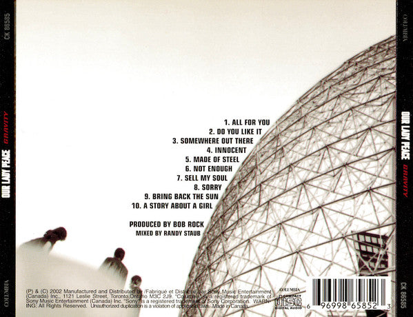Our Lady Peace : Gravity (CD, Album)