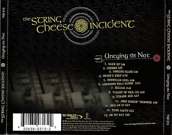 The String Cheese Incident : Untying The Not (CD, Album)