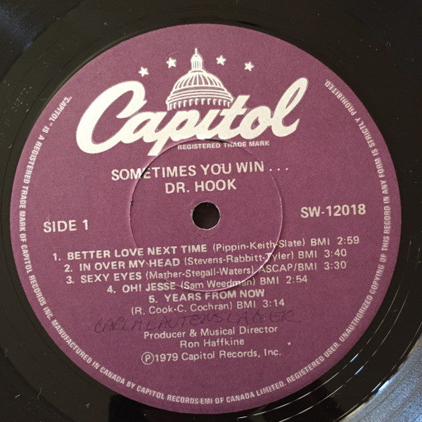 Dr. Hook : Sometimes You Win (LP, Album)