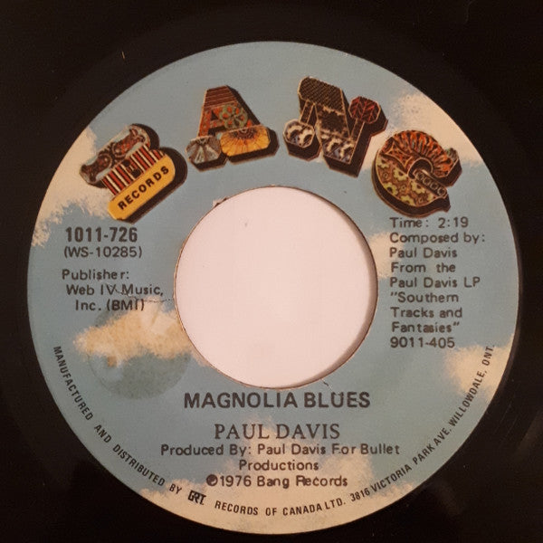 Paul Davis (3) : Superstar (7", Single)