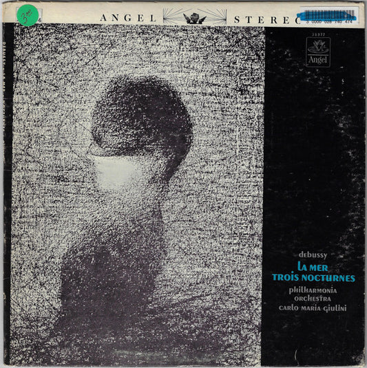 Claude Debussy / Philharmonia Orchestra, Carlo Maria Giulini : La Mer / Trois Nocturnes (LP, RE, Scr)