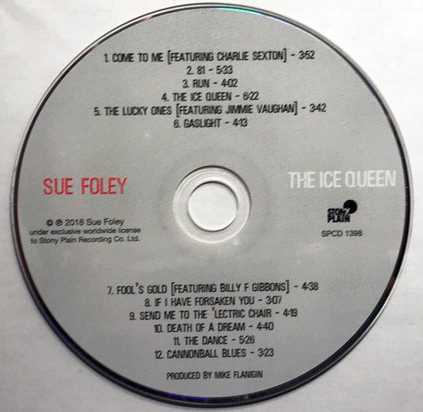 Sue Foley : The Ice Queen (CD, Album, Dig)