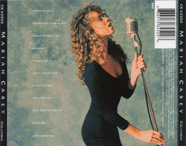 Mariah Carey : Mariah Carey (CD, Album, RP)