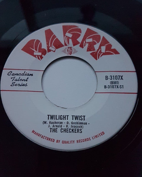 The Checkers (4) : Twilight Twist (7", Single)