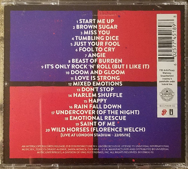 Rolling Stones* : Honk (CD, Comp)