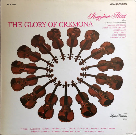 Ruggiero Ricci : The Glory Of Cremona (LP, Album, RE, Gat)