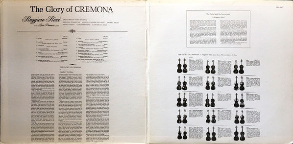 Ruggiero Ricci : The Glory Of Cremona (LP, Album, RE, Gat)