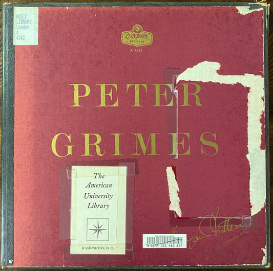 Benjamin Britten : Peter Grimes (3xBox)