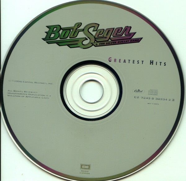 Bob Seger And The Silver Bullet Band : Greatest Hits (CD, Comp, RP)