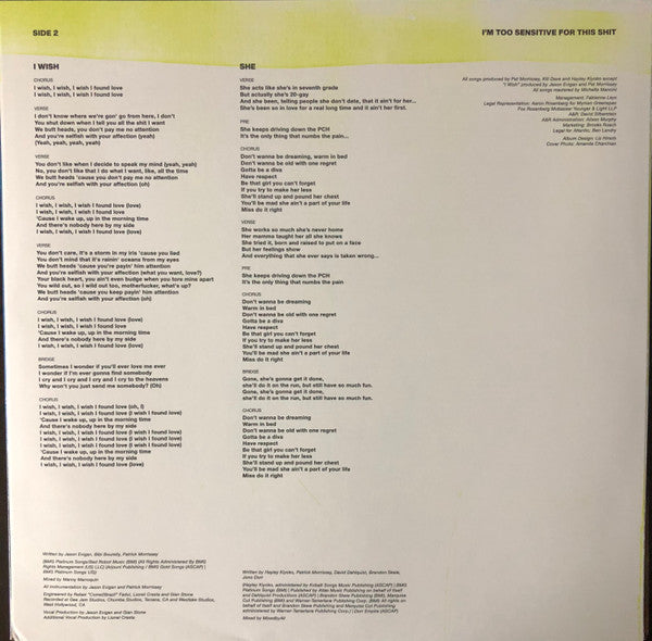 Hayley Kiyoko : I’m Too Sensitive For This Shit (12", EP, Ltd, App)