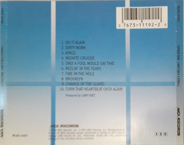 Steely Dan : Can't Buy A Thrill (CD, Album, RE)