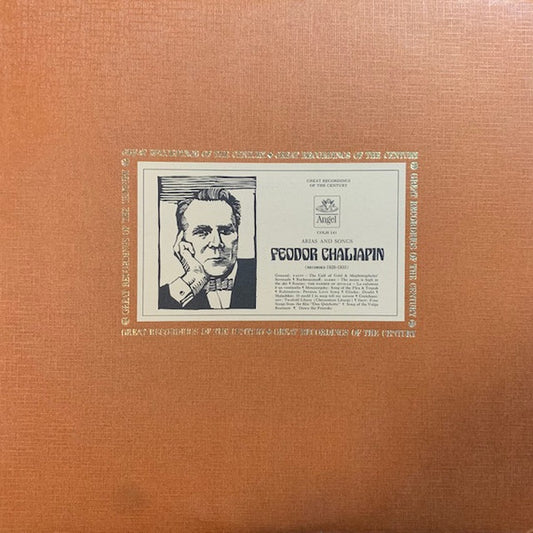 Feodor Chaliapin : Arias And Songs (LP, Comp)