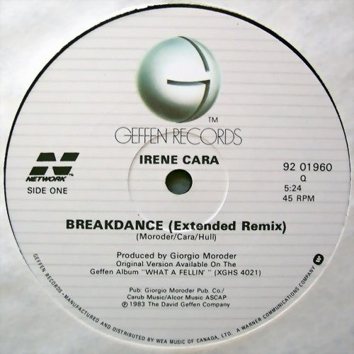 Irene Cara : Breakdance (12", Maxi)