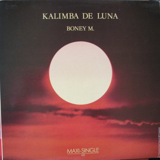 Boney M. : Kalimba De Luna (12", Maxi)