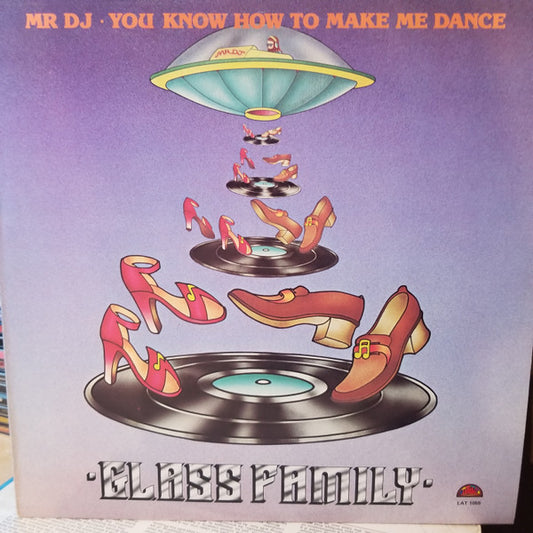 The Glass Family : Mr DJ You Know How To Make Me Dance (12", Red)