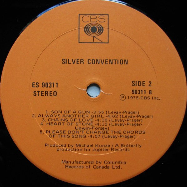 Silver Convention : Silver Convention (LP, Album)